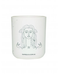 Damselfly Pisces candle