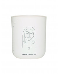 Damselfly Gemini candle