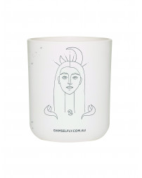 Damselfly Cancer candle