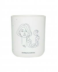 Damselfly Scorpio candle